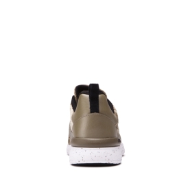 Supra Womens SCISSOR Low Top Shoes Gothic Olive/White | US-14039